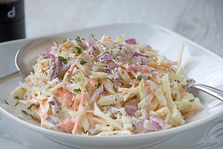 Coleslaw Salat mit Buttermilch