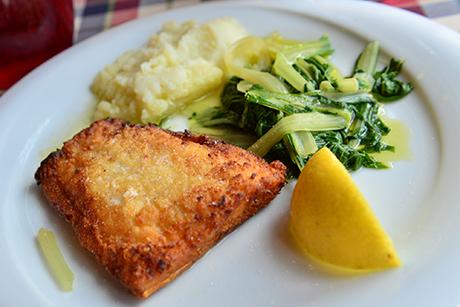 Dorschfilet gebraten