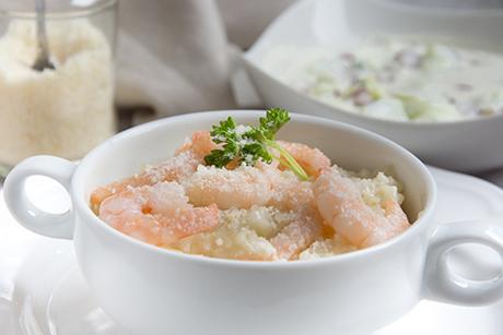 Risotto mit Crevetten