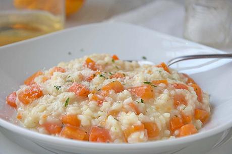 Risotto mit Kürbis