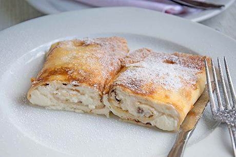 Palatschinken mit Quark