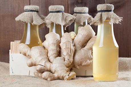 Ingwersirup mit Honig