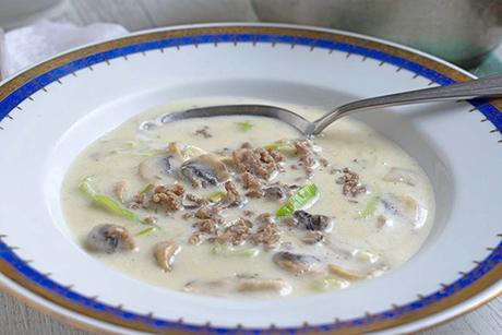 Französische Käsesuppe