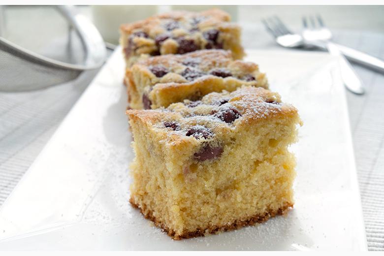 Kirschkuchen vom Blech