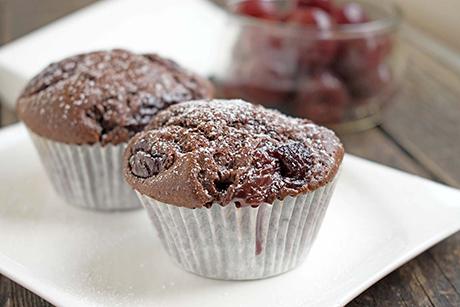 Schoko-Kirsch Muffins