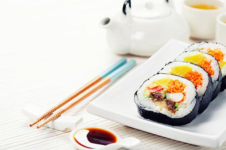 Vegetarisches Sushi