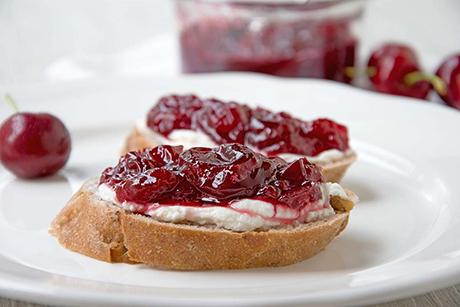 Kirschkonfitüre mit Vanille