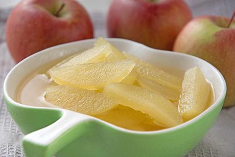 Apfelkompott mit Calvados