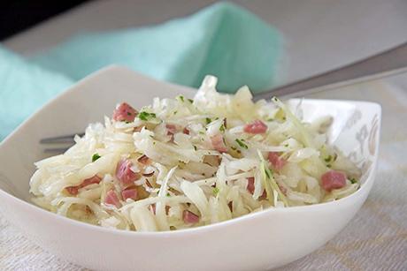 Warmer Krautsalat