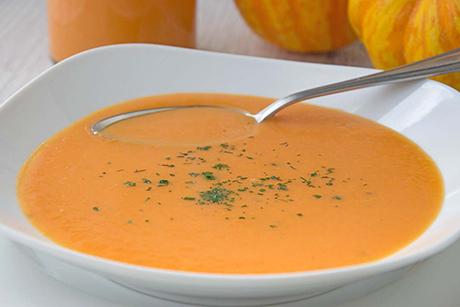 Hokkaido Kürbissuppe