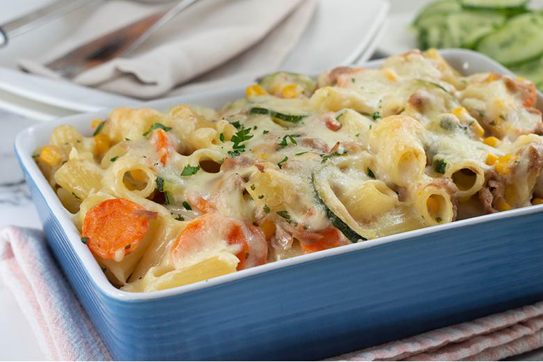 Makkaroni mit Thunfisch