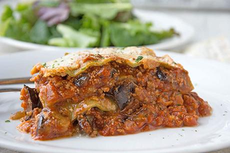 Lasagne mit Aubergine