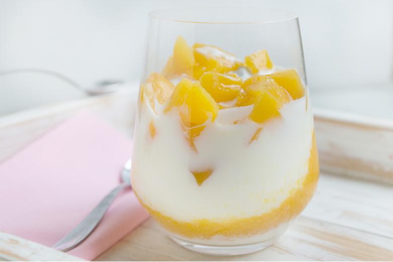 Mangocreme mit Mascarpone