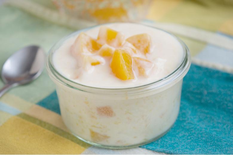 Einfache Mangocreme